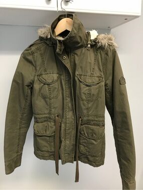 Miss Top Gun Bomber Jacket with Faux Fur Hood - Women’s